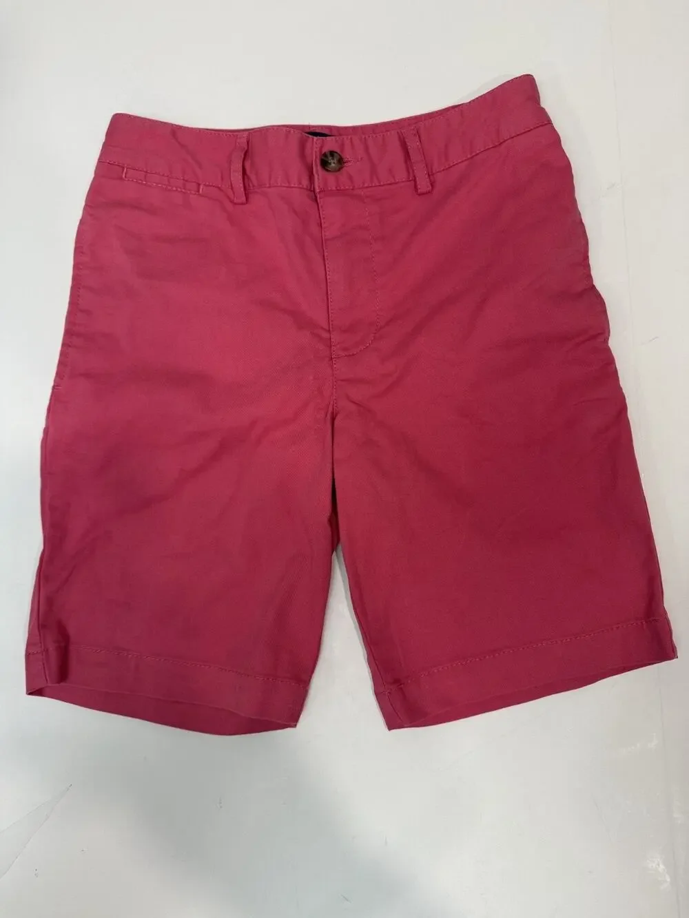 NWOT Polo Ralph Lauren Stretch Chino Shorts Pink Boys Size 10 Preppy Golf Luxury